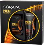 Soraya Men Energy Zestaw Prezentowy Krem 50+ 50 Ml + Balsam Po Goleniu 150Ml 200Ml