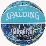 Spalding Ball Graffiti Outdoor Blue Size 7