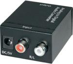 SpeaKa Professional Konwerter audio SpeaKa, sygnał analogowy na cyfrowy, 2 x cinch => SPDIF / koncentryczny