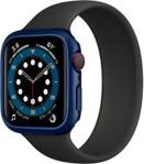 Spigen Etui do Apple Watch 4/5/6/SE 44MM Thin Fit Metallic Blue