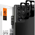 SPIGEN Szkło hartowane Optik.TR Camera Lens do Samsung Galaxy S21 Ultra Czarny