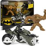 Spin Master Batman Motor Batcycle W Zestawie Z 2 Mi Batmana I Clayface 9802