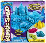 Spin Master Kinetic Sand - Piasek kinetyczny niebieski zestaw pojemnik + foremki 454g (5909995)