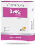 Starpharma Vitaminum D3+K2 Strong 30kaps