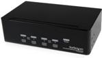 StarTech.com 4 Port USB DisplayPort KVM Switch w/ Audio (SV431DPUA)