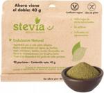 Stevia 100% Liści W Proszku Zielona 40G 90 PORCJI