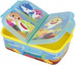 Stor Śniadaniówka Trzykomorowa Lunch Box Baby Shark