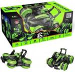 Stunt Car R/C Auto 360 Zielony