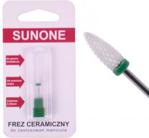 Sunone Frez ceramiczny stożek mocny do manicure & pedicure - zielony