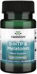 Swanson 5 Htp Z Melatoniną 50Mg 3Mg 30 Kaps.