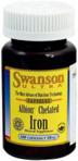 Swanson Albion Chelated Ferrochel Iron 180 kaps.