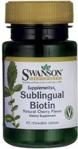 Swanson Biotyna Sublingual Biotin 5000 mcg 60 tabl.