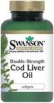 Swanson Cod Liver Oil Tran podwójna moc 700mg 30 kaps.