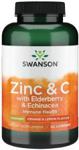 Swanson Czarny Bez + Cynk + Witamina C + Echinacea 60 tabl