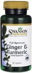 Swanson Full Spectrum Ginger & Turmeric 60 kaps