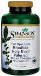 SWANSON Full Spectrum Stress Complex, Rhodiola, Holy Basil, Valerian 180 kaps