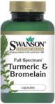 Swanson Full Spectrum Turmeric & Bromelaina 60 kaps.