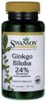 Swanson Ginkgo Biloba ekstrakt 60mg 120kaps