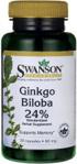 Swanson Ginkgo Biloba extract 24% 60mg 30 kaps