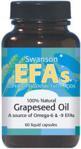 Swanson Grapeseed Oil Olej Z Nasion Winogron 500mg 60 kaps.