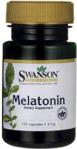 Swanson Melatonina 3mg 120 kaps.