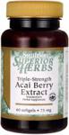 Swanson Triple-Strength Acai Berry Extract 60 Kaps