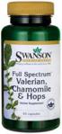 Swanson Waleriana rumianek chmiel Full Spectrum 60 kaps.