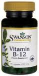 Swanson Witamina B-12 500Mcg Cyjanokobalamina 100 Kaps