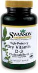 Swanson Witamina D3 1000mg 250 kaps.