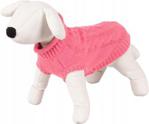 Sweterek dla psa 49XL warkocz róż XL-40cm