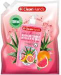 Świt Cleanhands Mydło Antybakteryjne W Płynie Grapefruit Zapas 1L