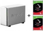 Synology Ds220J 16Tb (2Xhdd,4X1.4Ghz,512Mb,2Xusb,1Xlan) (Ds220Jwzestawie2Xst8 (DS220JWZESTAWIE2XST8000VN004)