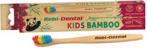 Szczoteczka Do Zębów Dla Dzieci Premium Z Ekologicznie Czystego Bambusa M64 Rebi Dental Kids Bamboo