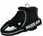Szelki dla psa Julius-K9 Power Black - Rozmiar 1: obwód w piersiach 65 - 80 cm