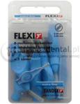 Tandex Flexi 0.60-3.0mm Niebieskie Szczoteczki Międzyzębowe Extra-Fine 6 szt.