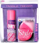 Tangle Teezer Festival Bag Zestaw Szczotka Compact Styler Pink + suchy szampon 50ml