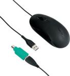 Targus USB Optical Mouse with PS/2 Adapter (AMU30EUZ)