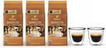 Tchibo Kawa ziarnista Barista Crema 3kg + szklanki do espresso FilterLogic CFL-655 2szt.