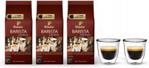 Tchibo Kawa ziarnista Barista Espresso 3kg + szklanki do espresso FilterLogic CFL-655 2szt.