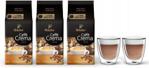 Tchibo Kawa ziarnista Crema Intense 3kg + szklanki do cappuccino FilterLogic CFL-660 2szt.