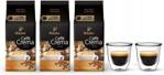 Tchibo Kawa ziarnista Crema Intense 3kg + szklanki do espresso FilterLogic CFL-655 2szt.