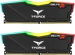 Team Group Delta Rgb Pamięć Ddr4 16Gb (2X8Gb) 3200Mhz Cl16 1.35V Czarna (Tf3D416G3200Hc16Cdc01)