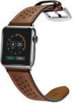 Tech-Protect Pasek Apple Watch 1/2/3 Skórzany Brązowy