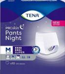 Tena Pants Proskin Super Night Majtki chłonne M 10szt.