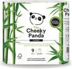 The Cheeky Panda Hipoalergiczny papier toaletowy trzywarstwowy z bambusa 9 rolek