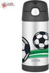 Thermos Funtainer Baby Termos Ze Słomką Piłka Nożna 355Ml