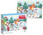 Tm Toys Dodo Puzzle 60el. Pory Roku, Zabawa Na Łyżwach