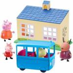 Tm Toys Świnka Peppa Zestaw Szkoła Z Autobusem (06593)