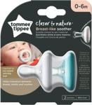 Tommee Tippee Ctn Smoczek Uspokajający Breast-Like Sooter 0-6 M 2szt.