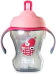 Tommee Tippee Kubek Niekapek Pstryczek Ze Słomką I Uchwytami 230 ml 6m+ (470140)